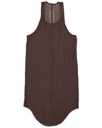 Rick Owens - Basic Rib Scoop Neck Viscose-Blend Tank Top - Lyst