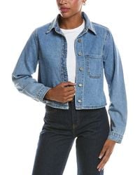 Current/Elliott - Denim Top - Lyst