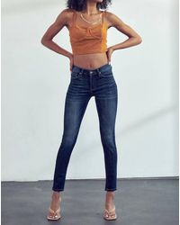 Kancan - Ashlyn Mid Rise Super Skinny Jeans - Lyst