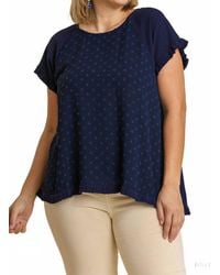 Umgee - Bubble Touch Top - Lyst