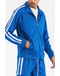 TRUEDAMES - Two Stripe Track Jacket - Lyst