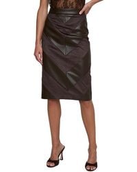 L'Agence - Erma Patchwork Skirt - Lyst