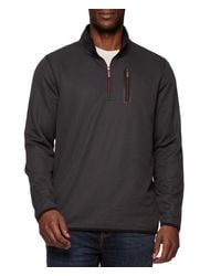 Flag & Anthem - Helm Fleece 1/4 Zip Mock Neck Pullover Jacket - Lyst