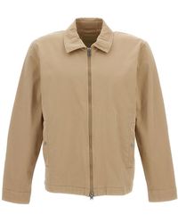 Woolrich - Garment-Dyed Cotton Twill Overshirt With Classic Collar - Lyst