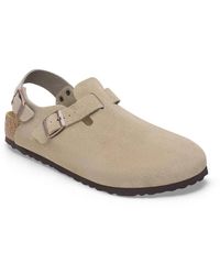 Birkenstock - Tokio Ii Suede Clogs - Lyst