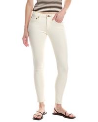 Rag & Bone - Cate Ecru Ankle Skinny Jean - Lyst