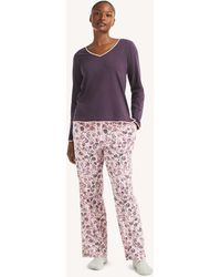 Nautica - Printed Pajama Pant Set - Lyst