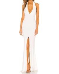 Nookie - Diaz Sequin Halter Maxi Gown - Lyst