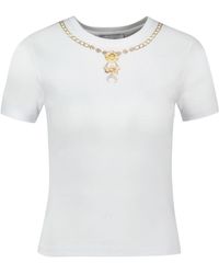 Marine Serre - Trompe L'Oeil Jewelry T-Shirt - Lyst