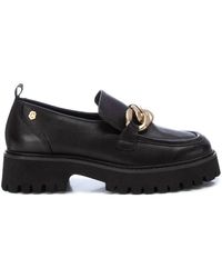 Xti - Leather Moccasins - Lyst