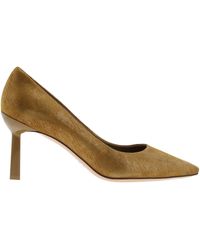 Ferragamo - Ferragamo Justina 70 Pointed-Toe Pumps, Size 7 C - Lyst