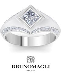 Bruno Magli - 1 1/2 Carat Lab Grown Diamond Ring - Lyst