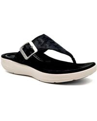Aetrex - Donna Arch Support Platform Sandal - Lyst