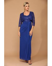 TRUEDAMES - 2-Pc Bolero Jacket Mother Of The Bride Dress - Lyst