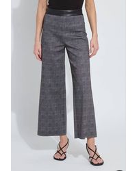 Lyssé - Denver Wide Leg Printed Ponte Pant - Lyst