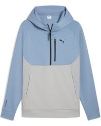 PUMA - Tech Half-Zip Hoodie - Lyst