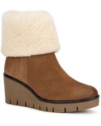 Vintage Foundry - Poppy Leather Zipper Winter & Snow Boots - Lyst