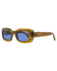 Lanvin - Twisted Sunglasses Lnv629s 208 Caramel 50mm - Lyst