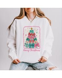 Simply Sage Market - Merry Christmas Bow Tree - Lyst