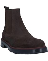 Bally - Corad Bovine Suede Leather Chelsea Boots - Lyst