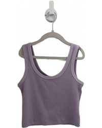 Theme - Harlow Heart Cut Out Tank Top - Lyst
