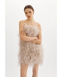Lamarque - Triana Feather Dress - Lyst