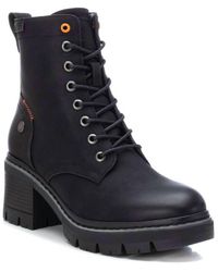 Xti - Lace-Up Booties - Lyst