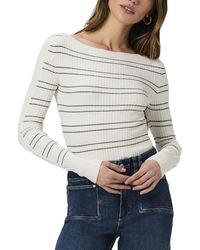 PAIGE - Rhyse Silk-Blend Sweater - Lyst