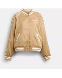 COACH - Reversible Signature Souvenir Varsity Jacket - Lyst