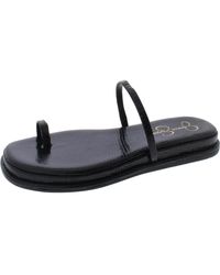 Jessica Simpson - Malha Slip On Wedges Slide Sandals - Lyst