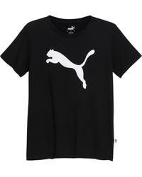 PUMA - Essentials Big Cat Logo Tee - Lyst