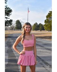 Kimberly C - Berry Cute Gingham Set - Lyst