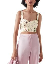 LK Bennett - L.K.Bennett Eloise Woven Top - Lyst