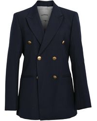Sandro - Sandro Double-Breasted Blazer - Lyst