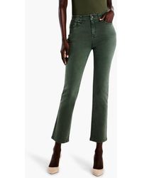 NIC+ZOE - Colored Mid-rise Straight Ankle Jeans 28" Inseam - Lyst