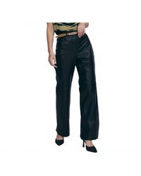 Iris Setlakwe - Straight Leather Trouser Pant - Lyst