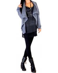 Tough Luv - Cascade Button Up Cardigan - Lyst