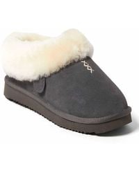 Dearfoams - Fireside By Adelaide Genuine Shearling Clog Slipper - Lyst