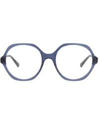 Chloé - Round-Frame Bio Acetate Optical Frames - Lyst