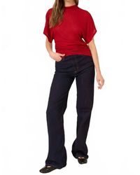 Project Social T - Holly Funnel Neck Dolman Top - Lyst