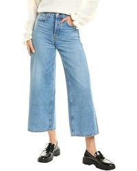 Rag & Bone - Maya Hermosa High-rise Ankle Wide Leg Jean - Lyst