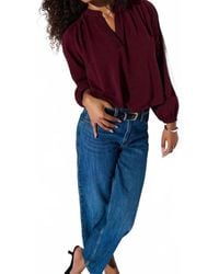 Nation Ltd - Maya V-Neck Top - Lyst