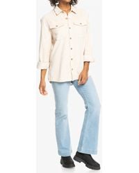 Roxy - Let It Go Cord Woven Top - Lyst
