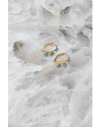 Native Gem - Sparkler Huggies Earring - Lyst