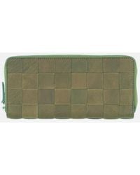 Dragon Diffusion - Check Zip Around Wallet - Lyst