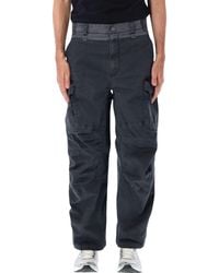 DIESEL - Cargo Pants With Relaxed Fit - Lyst