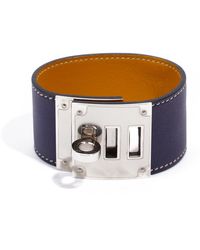 Hermès - Kelly Dog Bracelet / Leather - Lyst