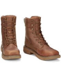 Justin - Rush Composite Toe Lace-up Work Boot - Ee Width - Lyst