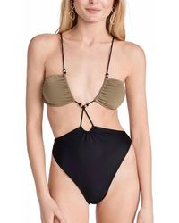 ViX - Paula Harmony Solid One Piece Swimsuit - Lyst