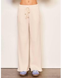 Sundry - Thermal Wide Leg Pants - Lyst